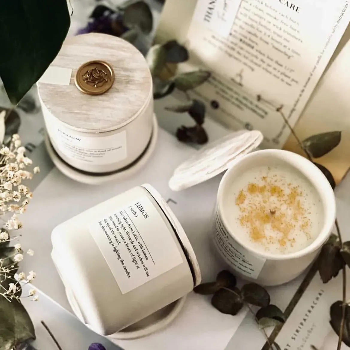 The Lux Bloom Soy Candle